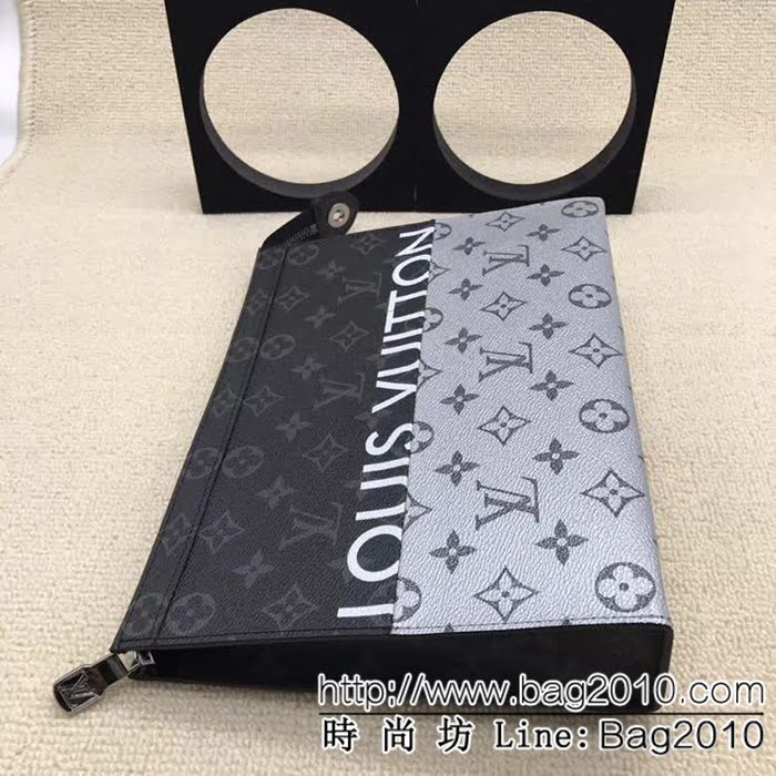 路易威登LV頂級原單 M63039 2018春夏新款Split系列 PochetteVoyage中號手袋手拿包 ZY1053